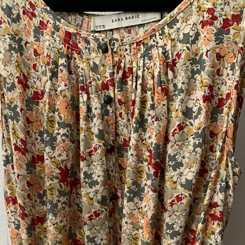 Zara Floral MiniDress US: M